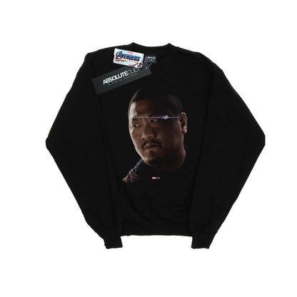 Black - Front - Marvel Mens Avengers Endgame Avenge The Fallen Wong Cotton Sweatshirt