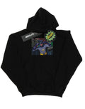 Black - Front - DC Comics Mens Batman TV Series Batdance Photo Hoodie