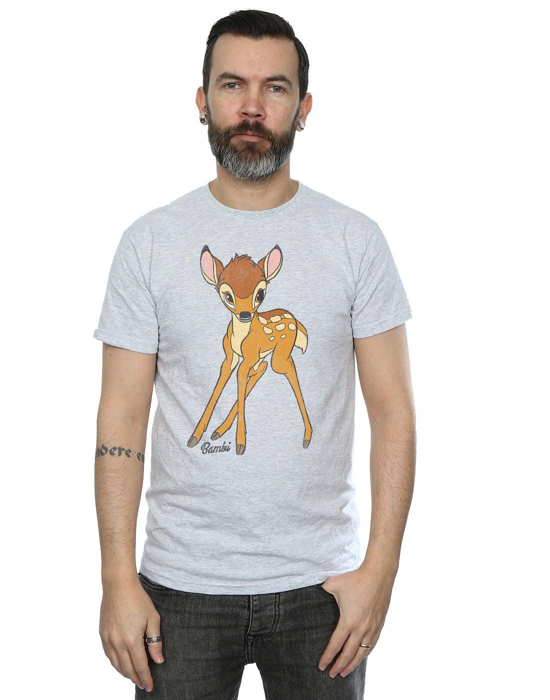 Sports Grey - Back - Bambi Mens Classic T-Shirt