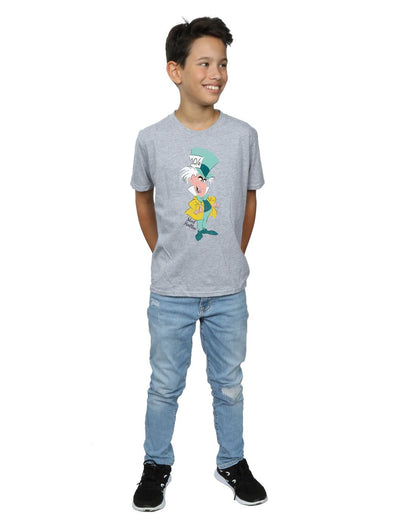 Sports Grey - Lifestyle - Disney Boys Alice In Wonderland Mad Hatter Classic T-Shirt