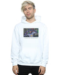 White - Back - DC Comics Mens Batman TV Series Mean Cape Hoodie