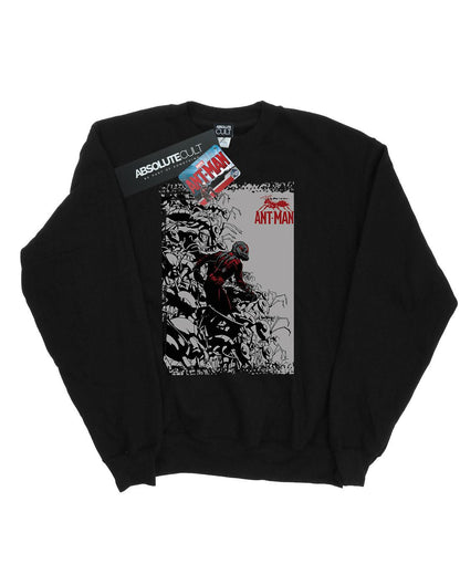 Black - Front - Marvel Boys Ant-Man Army Sweatshirt