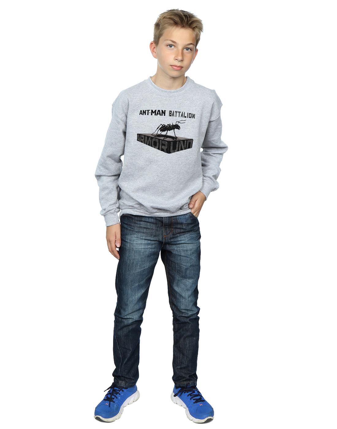 Sports Grey - Lifestyle - Marvel Boys Ant-Man Batallion Sweatshirt