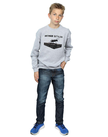 Sports Grey - Lifestyle - Marvel Boys Ant-Man Batallion Sweatshirt