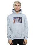Sports Grey - Back - DC Comics Mens Batman TV Series Batcomputer Hoodie