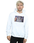White - Back - DC Comics Mens Batman TV Series Batcomputer Hoodie