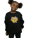 Black - Back - Animaniacs Girls Logo Crest Sweatshirt