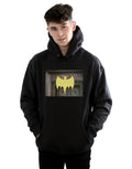 Black - Back - DC Comics Mens Batman TV Series Gotham City Police Hoodie