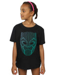 Black - Back - Black Panther Girls Cotton T-Shirt