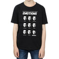 Black - Side - The Big Bang Theory Boys Sheldon Emotions Cotton T-Shirt