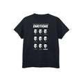 Black - Front - The Big Bang Theory Boys Sheldon Emotions Cotton T-Shirt