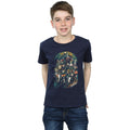 Navy Blue - Back - Avengers Infinity War Boys Team Cotton T-Shirt