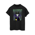 Black - Front - Maleficent Mens Montage Cotton T-Shirt