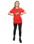 Red - Lifestyle - Flash Womens-Ladies Logo Cotton Boyfriend T-Shirt