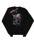 Black - Front - Marvel Girls Ant-Man And The Wasp Particle Pose Sweatshirt