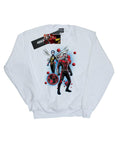 White - Front - Marvel Girls Ant-Man And The Wasp Particle Pose Sweatshirt