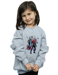Sports Grey - Back - Marvel Girls Ant-Man And The Wasp Particle Pose Sweatshirt