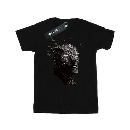Black - Front - Marvel Mens Black Panther Tribe Mask T-Shirt