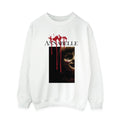 White - Front - Annabelle Womens-Ladies Peep Poster Sweatshirt