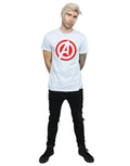 Sports Grey - Lifestyle - Avengers Assemble Mens Solid Logo Cotton T-Shirt