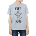 Sports Grey - Front - Frozen Boys Free Hugs Olaf T-Shirt