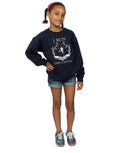 Navy Blue - Lifestyle - Maleficent Girls I Run This Castle Cotton Sweatshirt