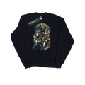 Black - Front - Avengers Infinity War Womens-Ladies Team Cotton Sweatshirt