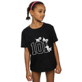 Black - Back - 101 Dalmatians Girls Puppies Cotton T-Shirt