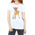 White - Pack Shot - Bambi Womens-Ladies Cotton Boyfriend T-Shirt