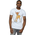 White - Back - Bambi Mens Classic Cotton T-Shirt