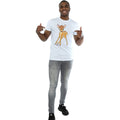 White - Side - Bambi Mens Classic Cotton T-Shirt