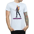 Sports Grey - Front - Hawkeye Mens Locked On Target T-Shirt