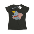 Light Graphite - Front - Dumbo Womens-Ladies Classic Heather T-Shirt
