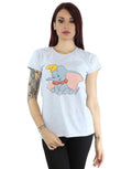 Heather Grey - Lifestyle - Dumbo Womens-Ladies Classic Heather T-Shirt