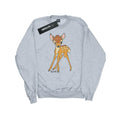 Sports Grey - Front - Bambi Mens Classic Cotton Sweatshirt