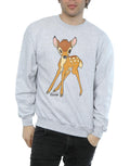 Sports Grey - Side - Bambi Mens Classic Cotton Sweatshirt