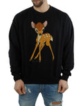 Black - Pack Shot - Bambi Mens Classic Cotton Sweatshirt
