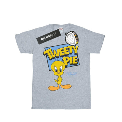 Sports Grey - Front - Looney Tunes Womens-Ladies Tweety Cotton Boyfriend T-Shirt