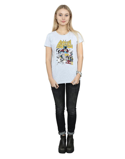 Sports Grey - Lifestyle - DC Comics Womens-Ladies Heroine Or Villainess Batgirl Cotton T-Shirt