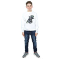 White - Lifestyle - Black Panther Boys Wild Silhouette Cotton Sweatshirt