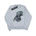 Sports Grey - Front - Black Panther Boys Wild Silhouette Cotton Sweatshirt