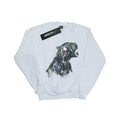 White - Front - Black Panther Boys Wild Silhouette Cotton Sweatshirt