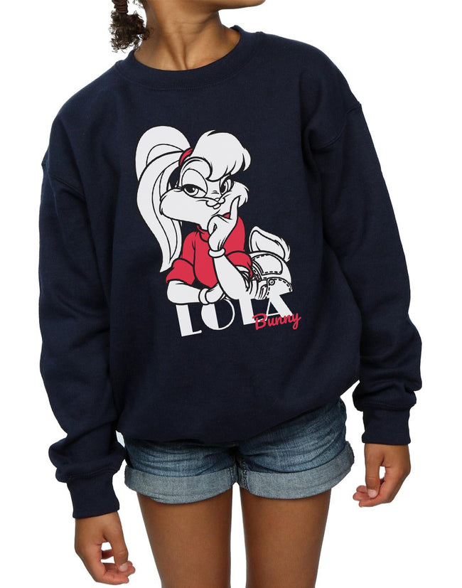 Lola Sequin Furry Sweatshirt