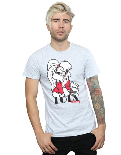 Sports Grey - Front - Looney Tunes Mens Classic Lola Bunny Cotton T-Shirt