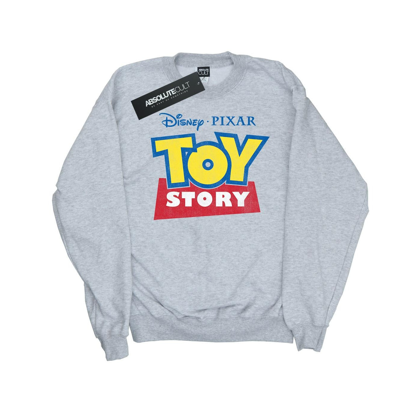 Sports Grey - Front - Toy Story Boys Logo Cotton Sweatshirt