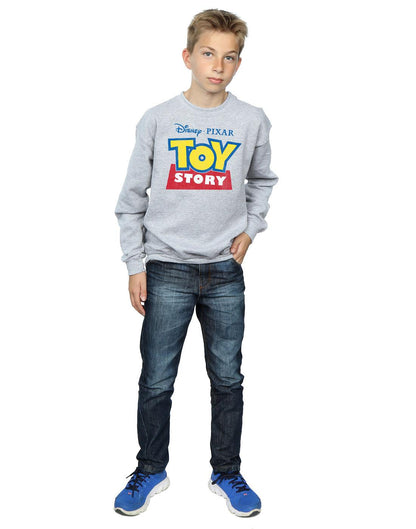 Sports Grey - Lifestyle - Toy Story Boys Logo Cotton Sweatshirt