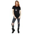 Black - Side - It Womens-Ladies Pennywise Stare Cotton Boyfriend T-Shirt