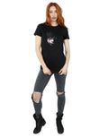 Black - Close up - It Womens-Ladies Pennywise Stare Cotton Boyfriend T-Shirt
