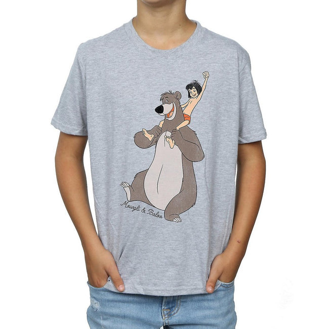 Jungle Book Boys Classic Mowgli And Baloo TShirt Discounts on great
