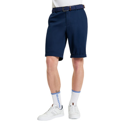 Dark Navy - Front - Ben Sherman Mens Signature Chino Shorts